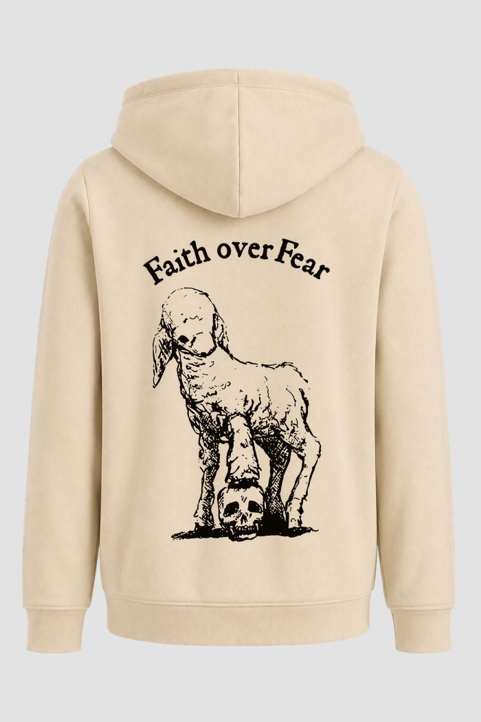 Moletom n. 44 - Faith Over Fear Lamb