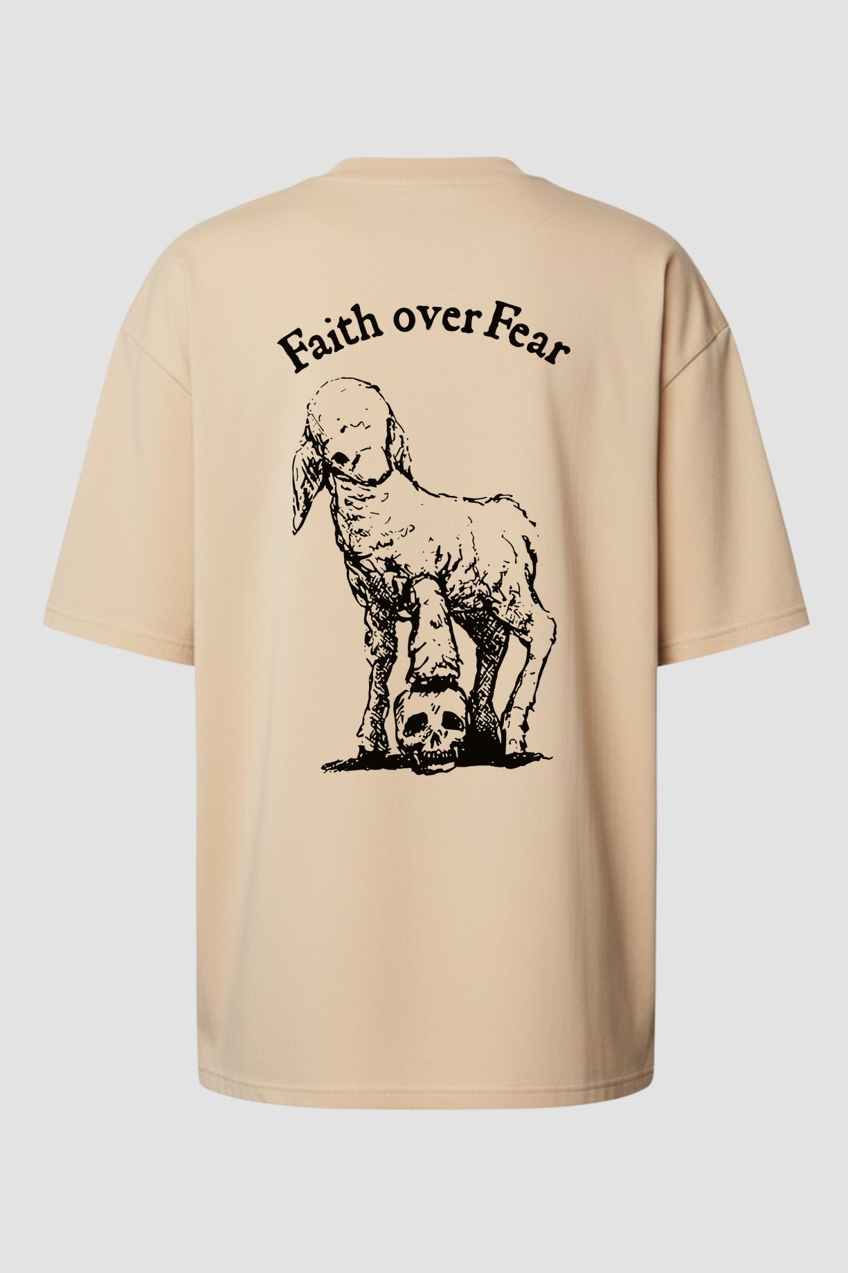 Oversized Suedine n. 44 - Faith Over Fear Lamb
