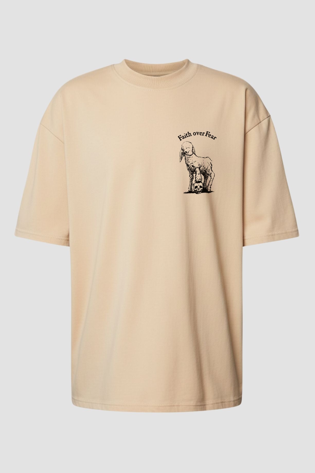 Oversized Suedine n. 44 - Faith Over Fear Lamb