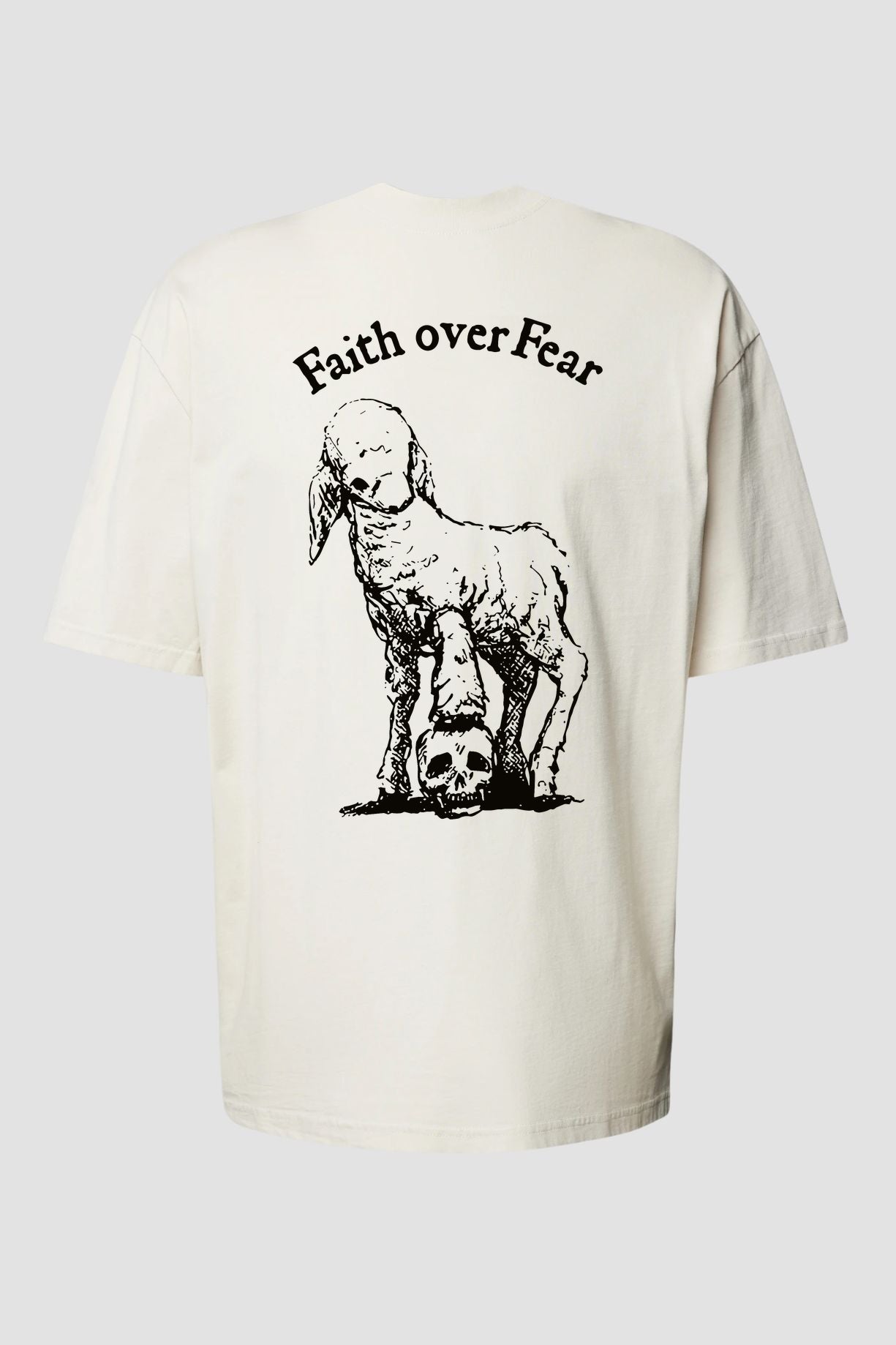 Oversized Suedine n. 44 - Faith Over Fear Lamb