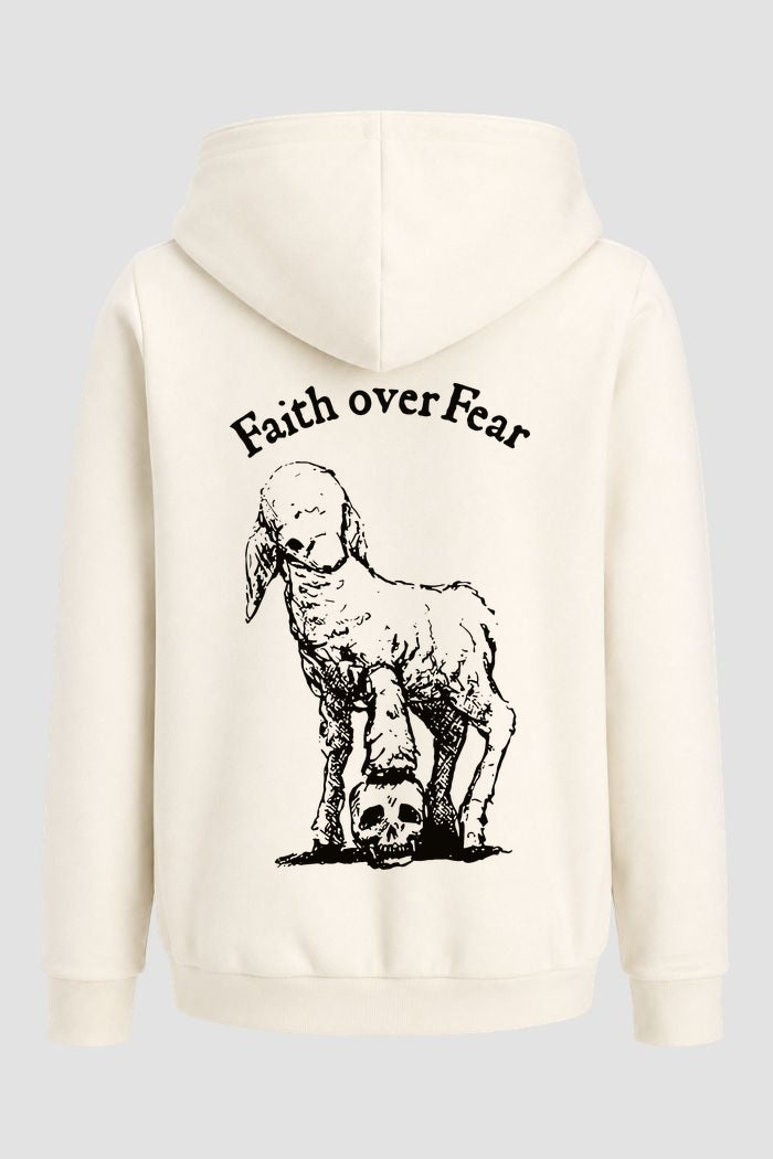 Moletom n. 44 - Faith Over Fear Lamb