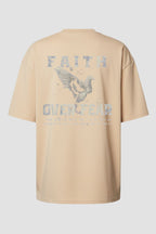 Oversized Suedine n.45 - Faith Over Fear Dove