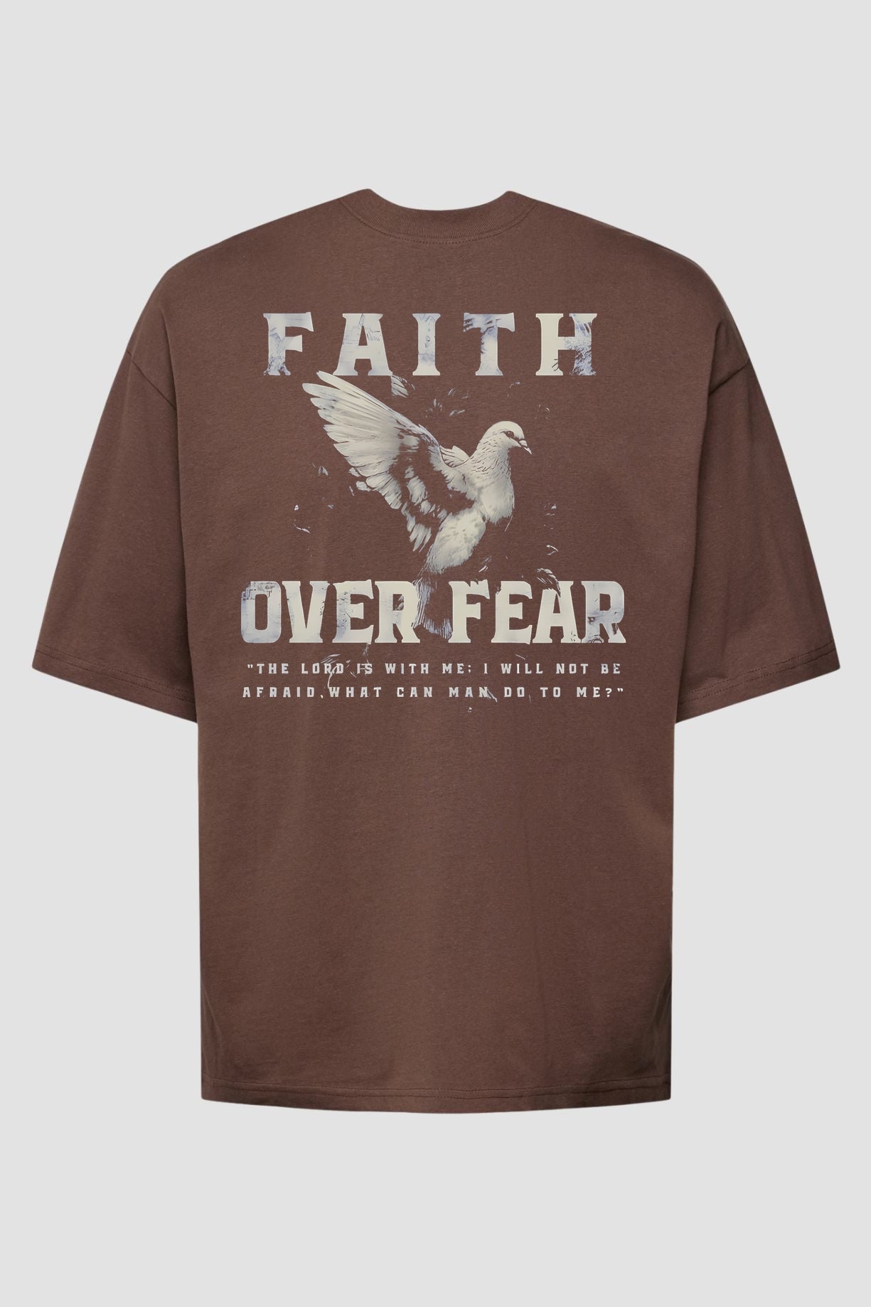 Oversized Suedine n.45 - Faith Over Fear Dove