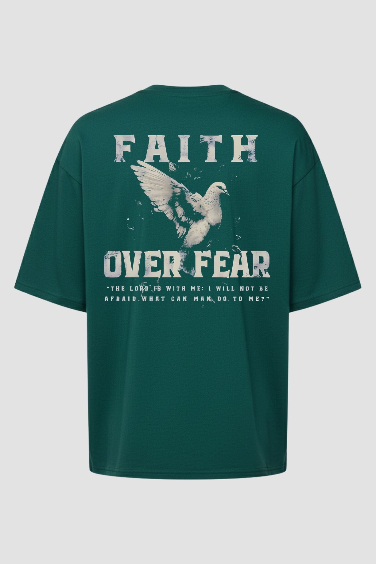 Oversized Suedine n.45 - Faith Over Fear Dove
