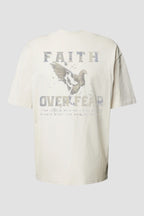 Oversized Suedine n.45 - Faith Over Fear Dove