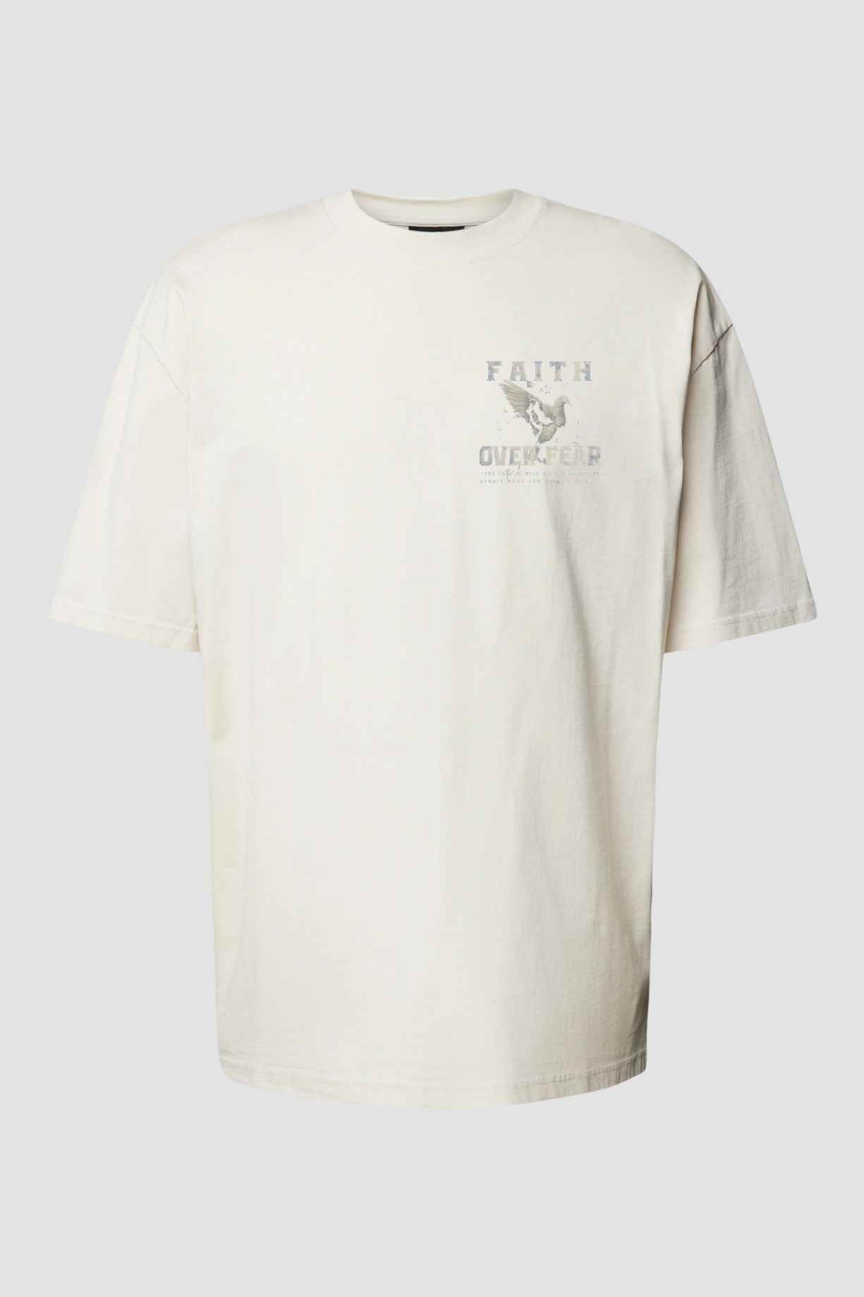 Oversized Suedine n.45 - Faith Over Fear Dove