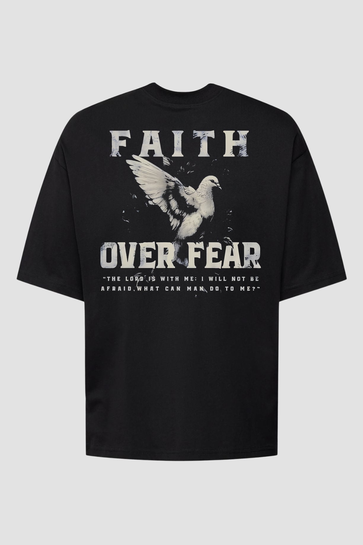 Oversized Suedine n.45 - Faith Over Fear Dove