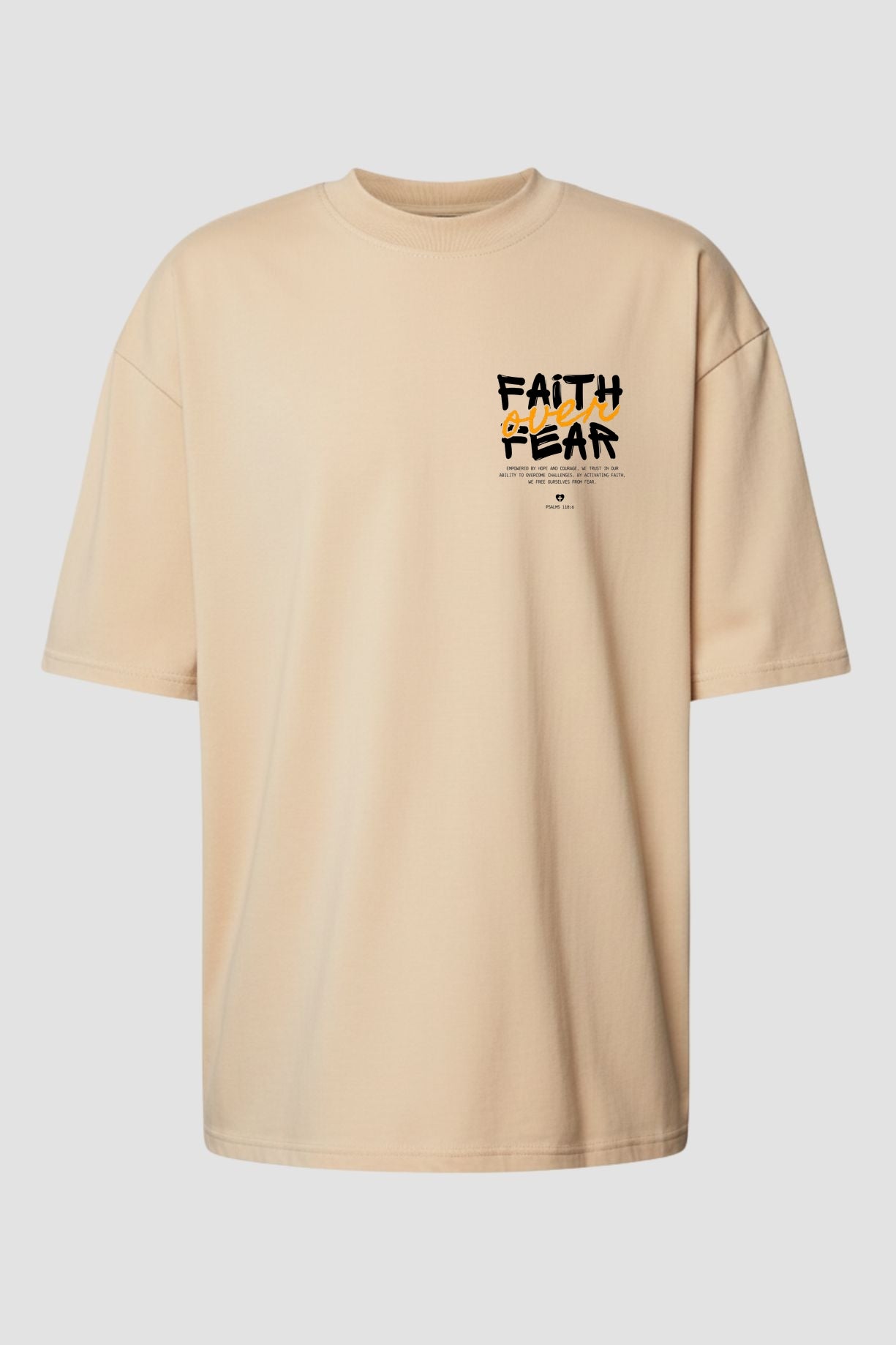 Oversized Suedine n. 47 - Faith Over Fear