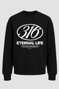Moletom Gola Redonda n. 4 - Eternal Life 3:16