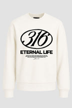 Moletom Gola Redonda n. 4 - Eternal Life 3:16