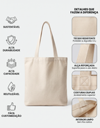 Ecobag Cristã em Algodão Cru | 127 Jesus Is Alive