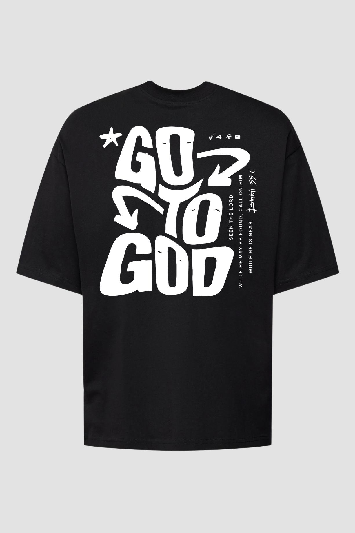Oversized Suedine n. 63 - Go With Jesus