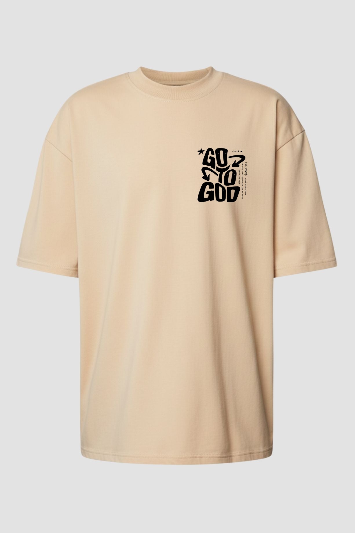 Oversized Suedine n. 63 - Go With Jesus