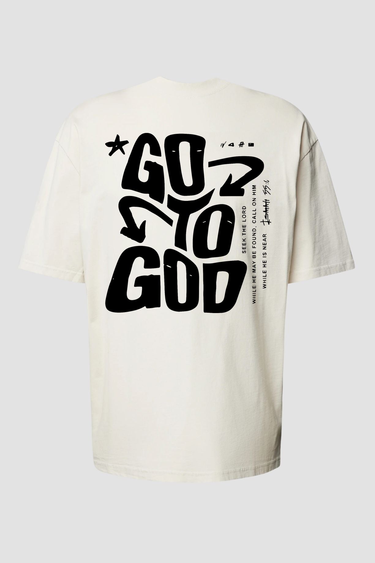 Oversized Suedine n. 63 - Go With Jesus