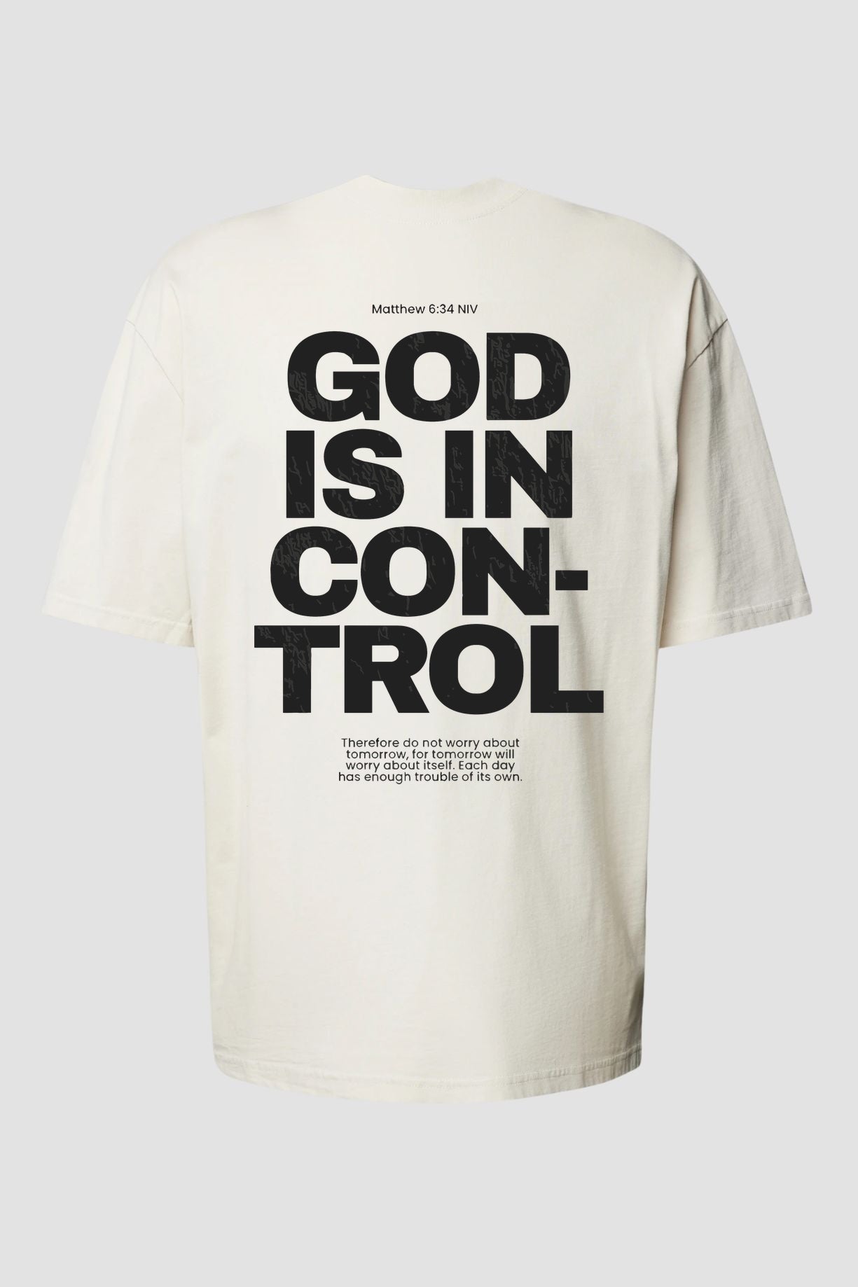 Oversized Suedine n. 68 - God Is In Control