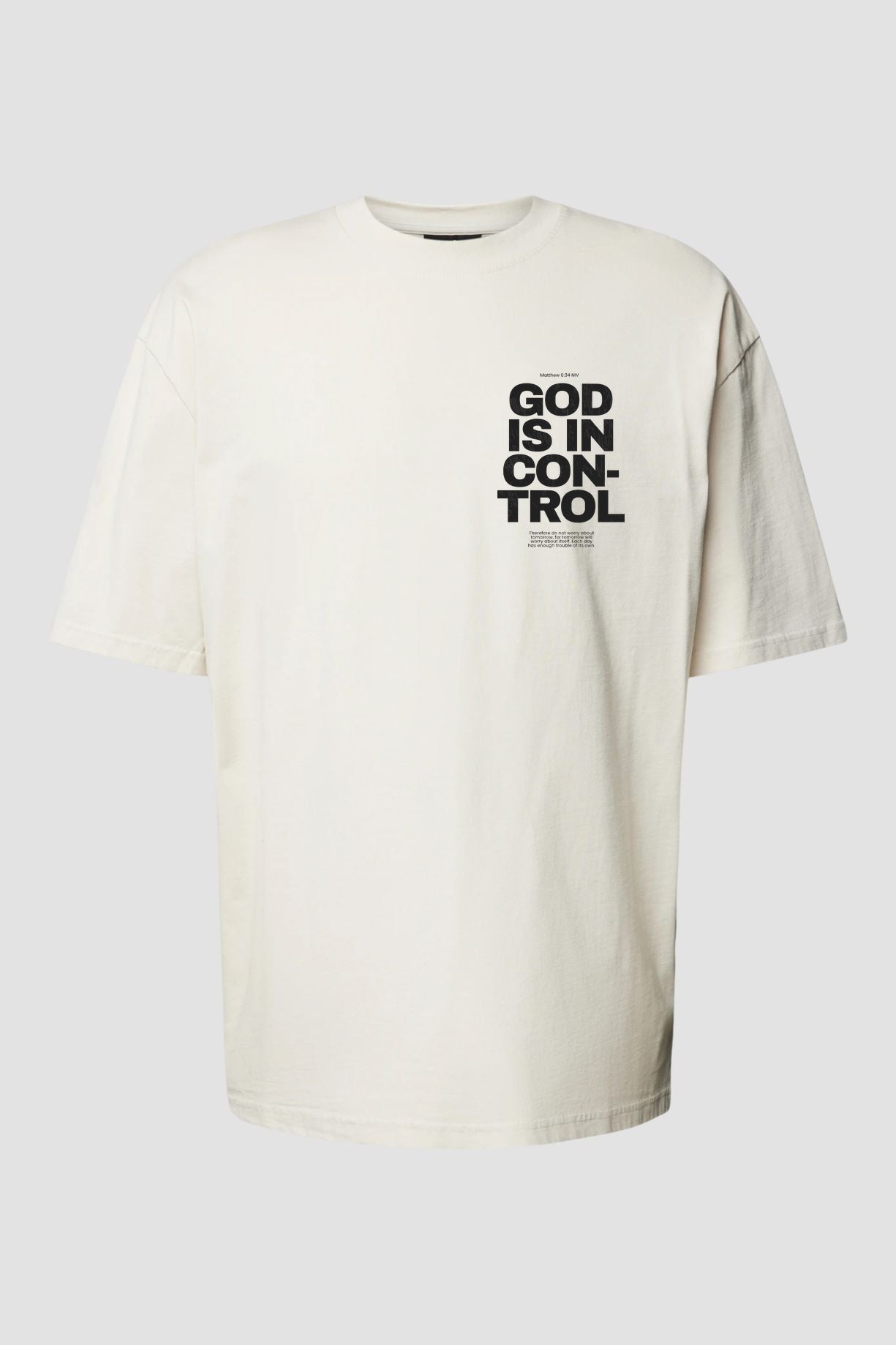 Oversized Suedine n. 68 - God Is In Control