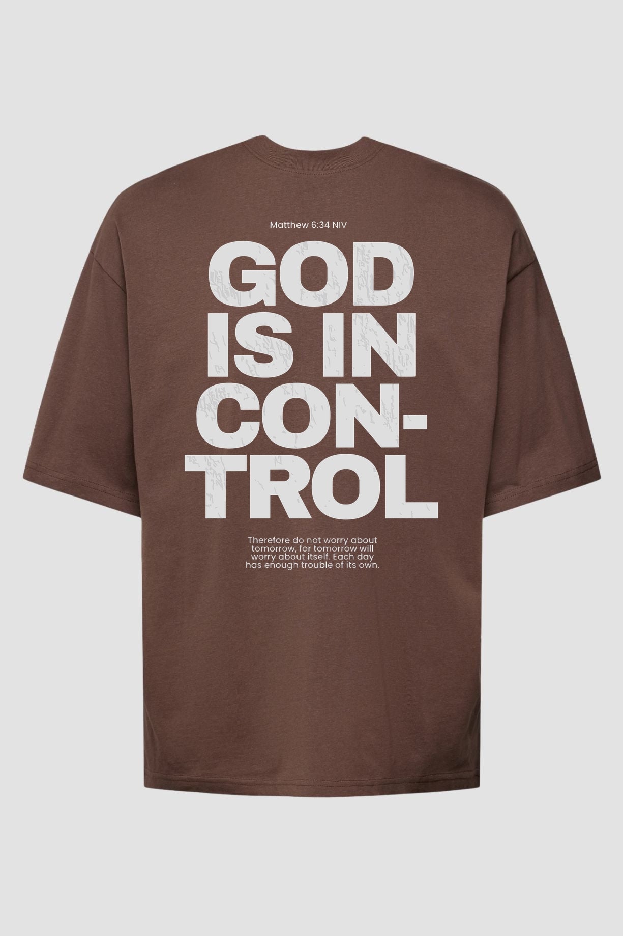 Oversized Suedine n. 68 - God Is In Control