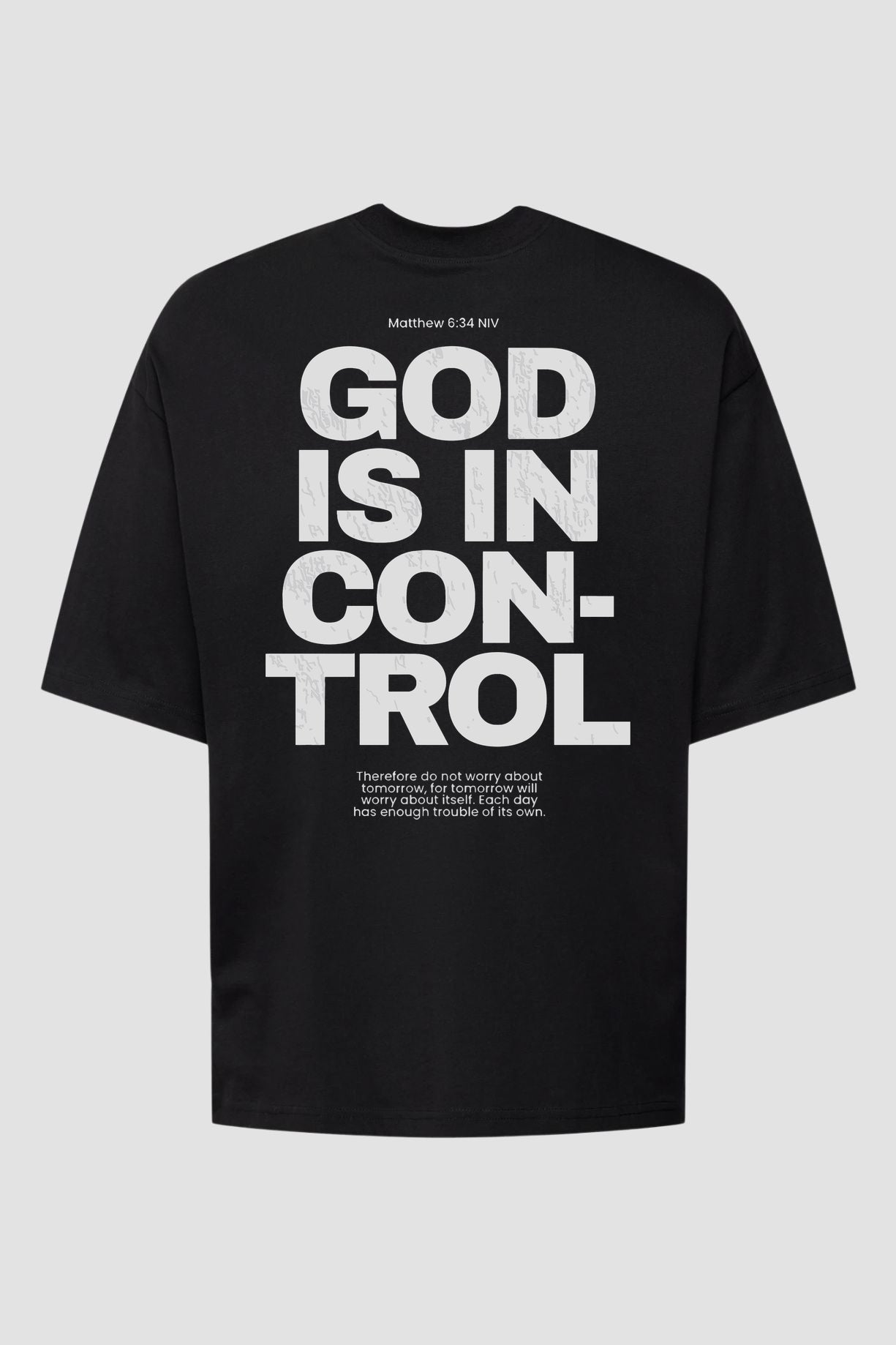 Oversized Suedine n. 68 - God Is In Control