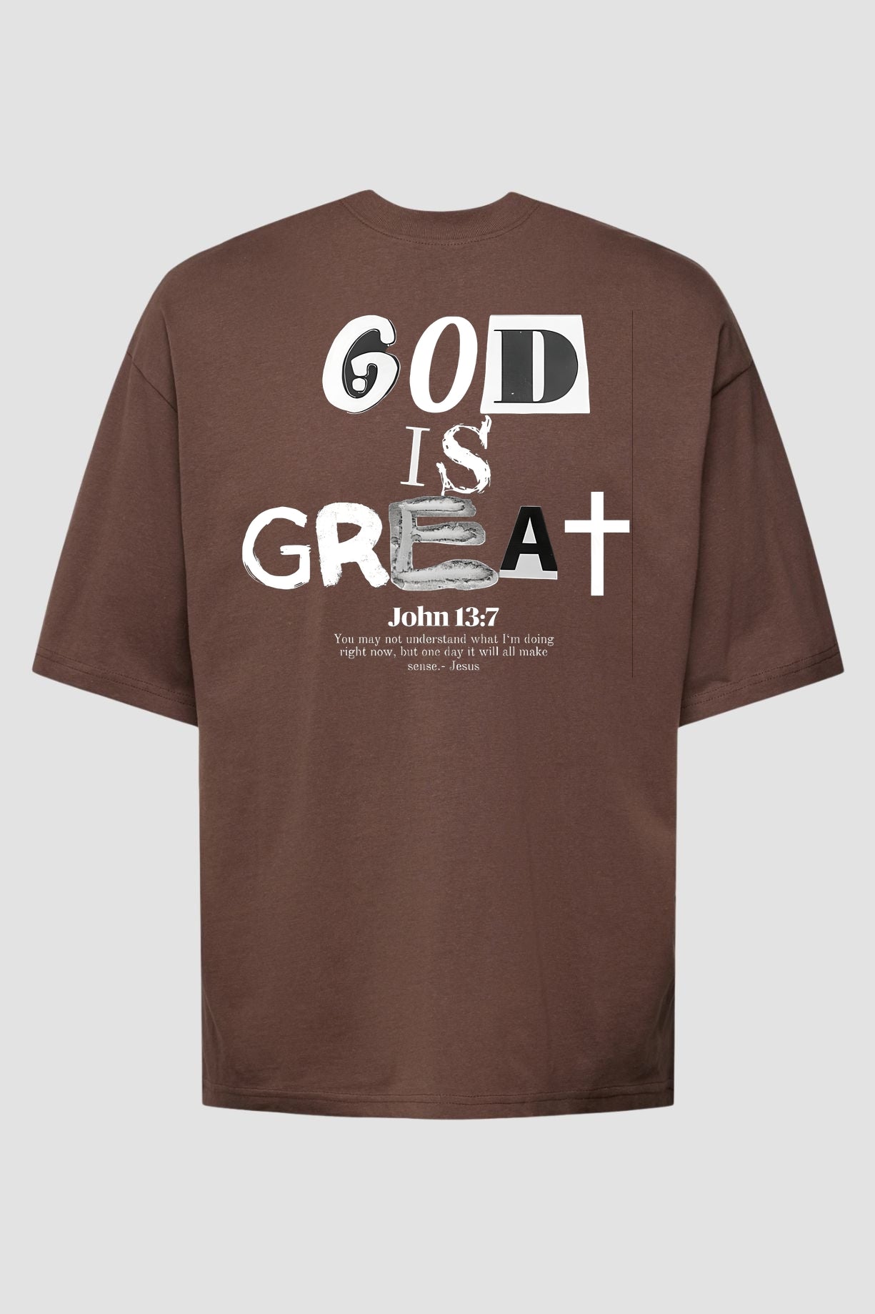 Oversized Suedine n. 72 - God Is Great
