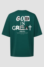 Oversized Suedine n. 72 - God Is Great