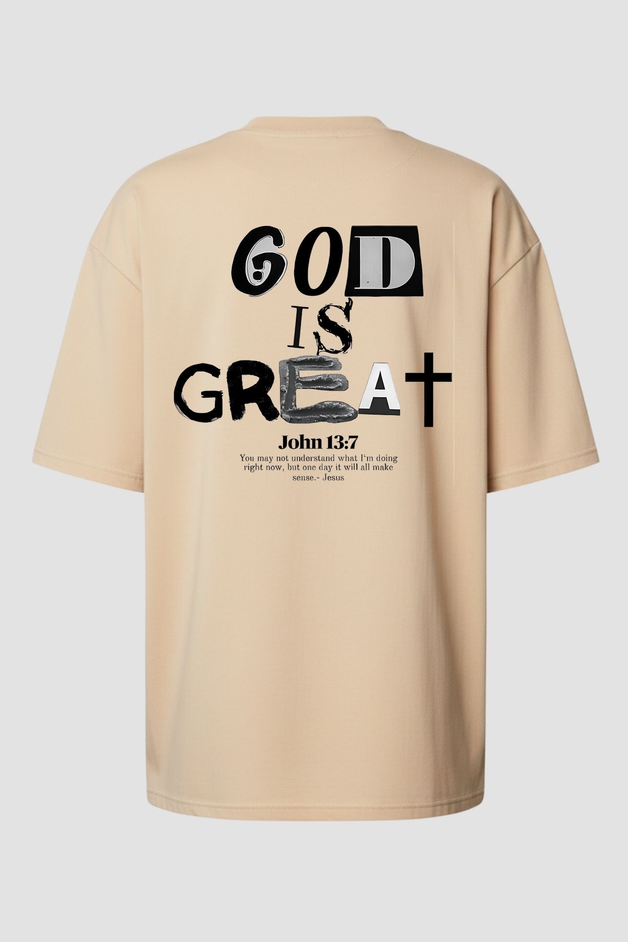 Oversized Suedine n. 72 - God Is Great