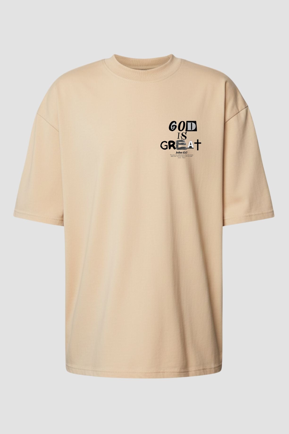 Oversized Suedine n. 72 - God Is Great