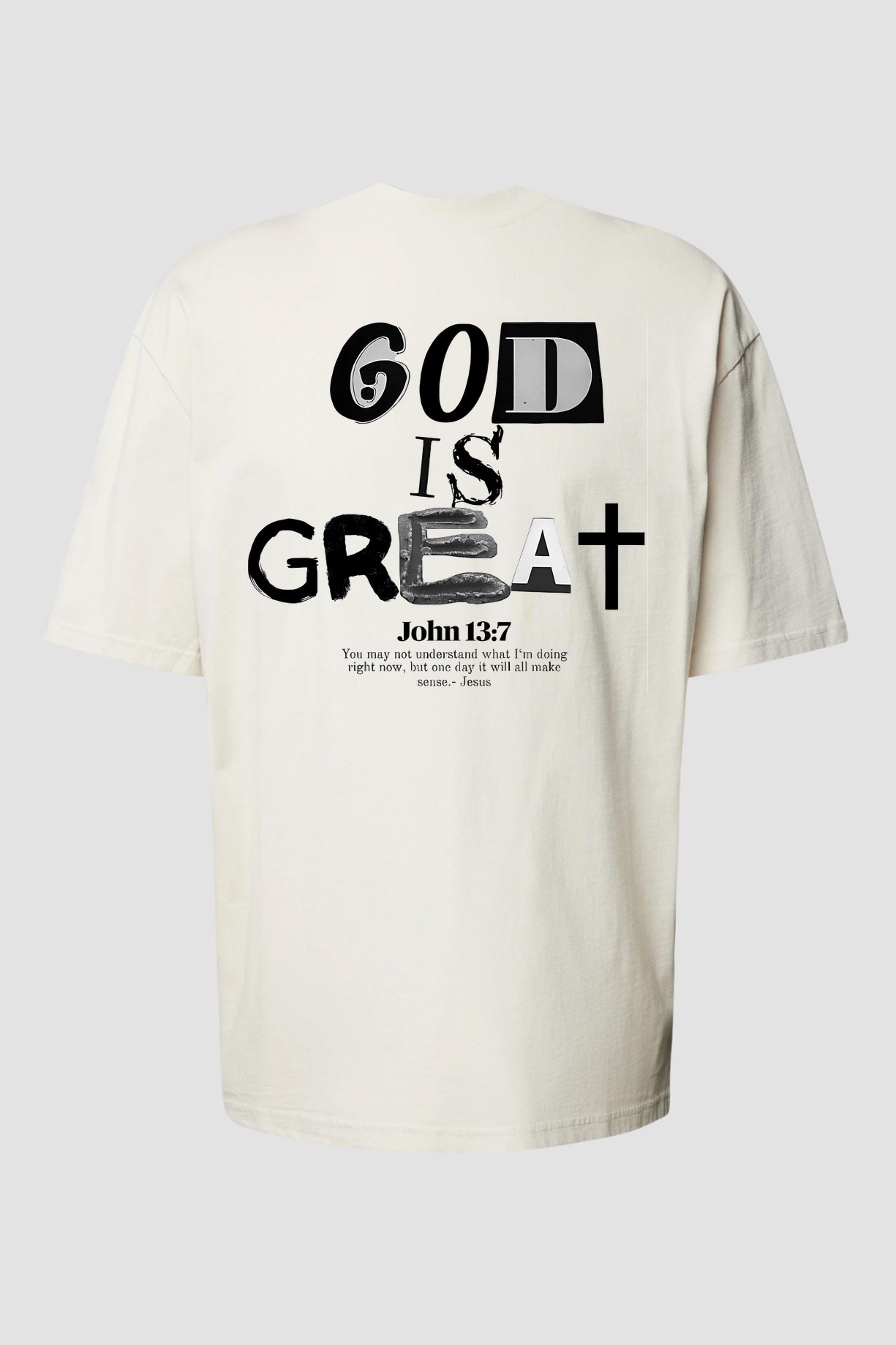 Oversized Suedine n. 72 - God Is Great