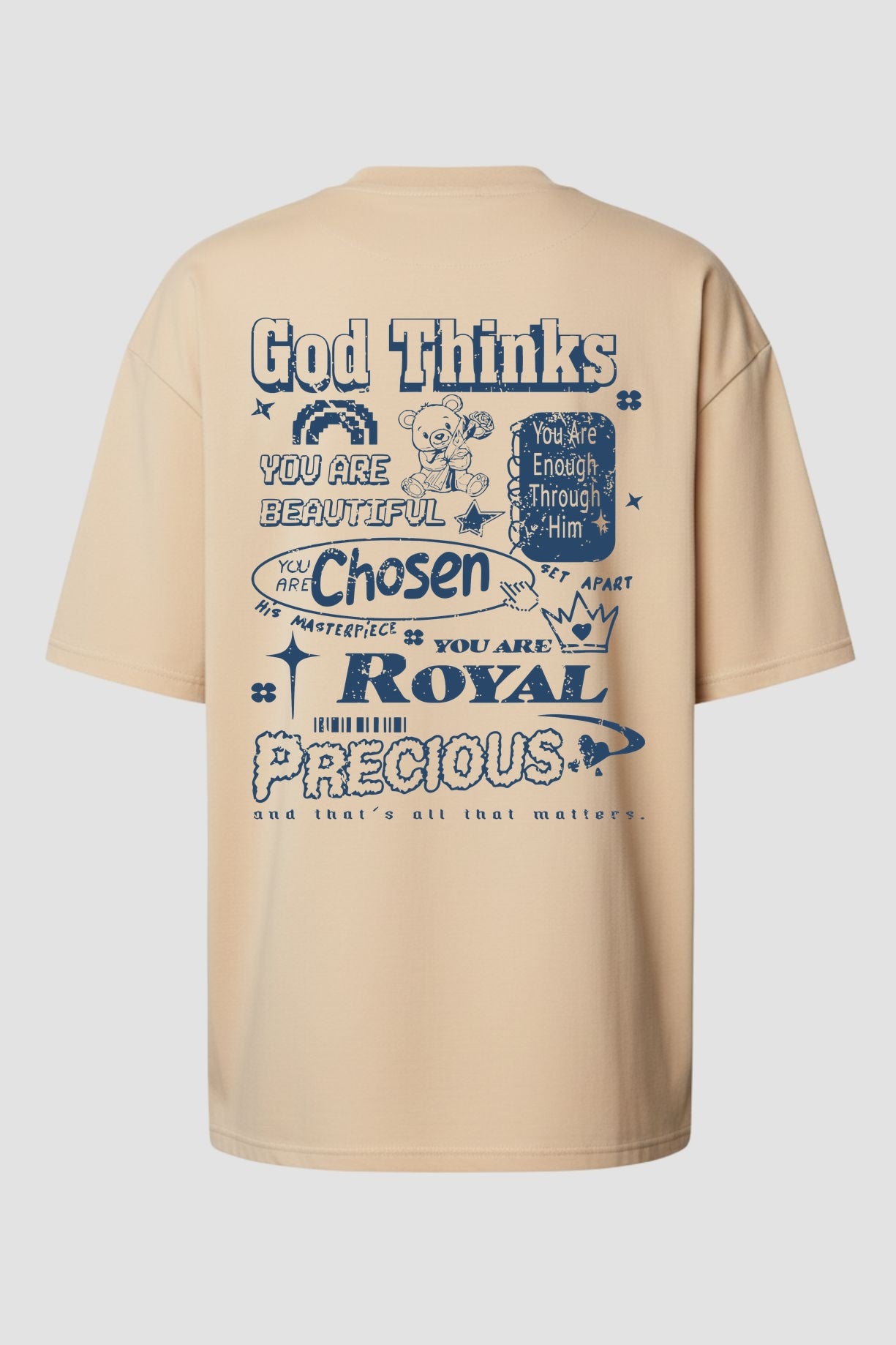 Oversized Suedine n. 77 - God Thinks