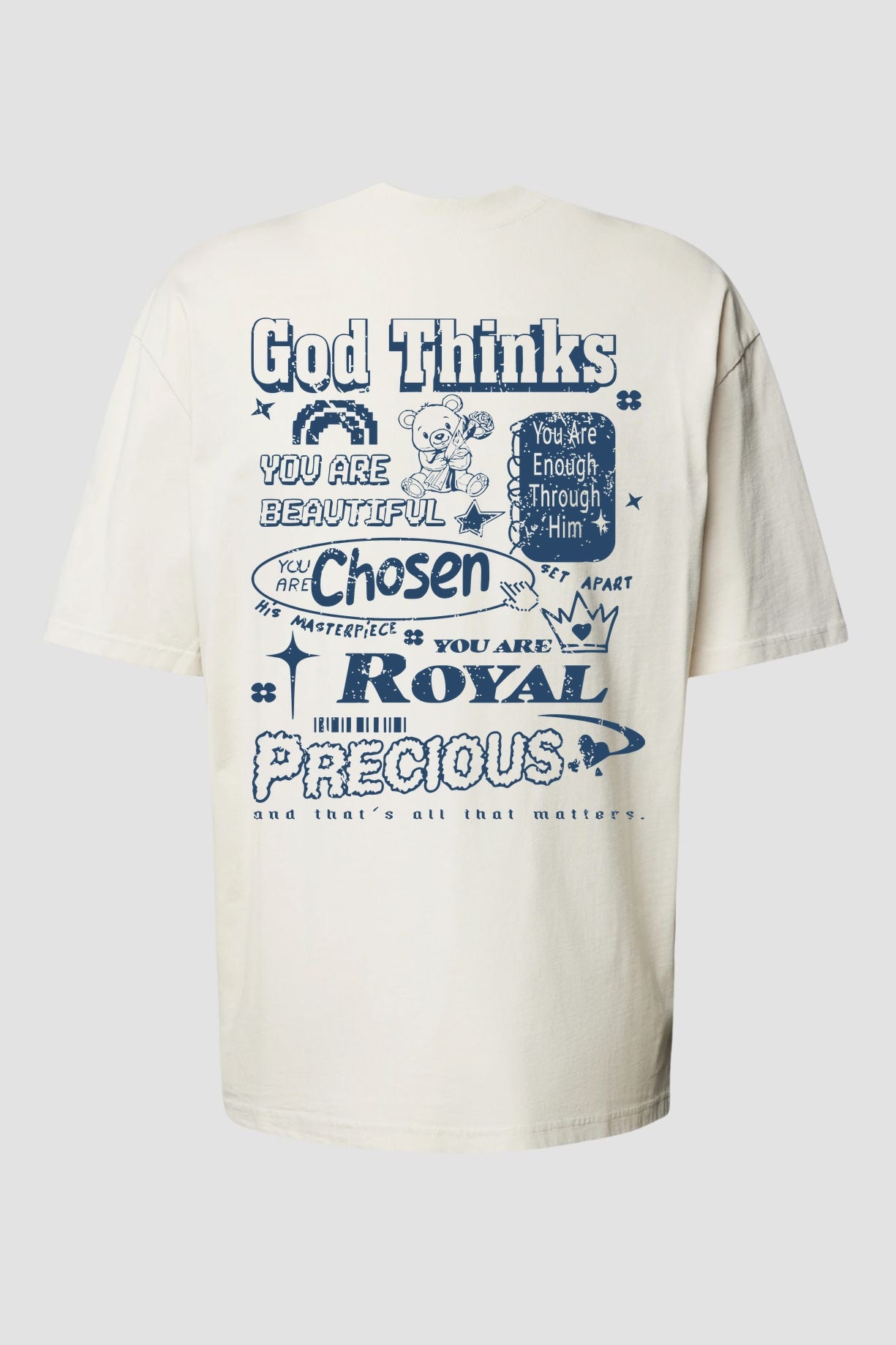 Oversized Suedine n. 77 - God Thinks