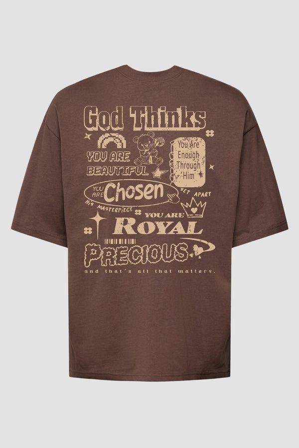 Oversized Suedine n. 77 - God Thinks