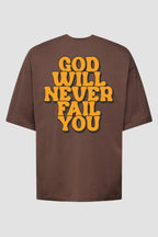 Oversized Suedine n. 78 - God Will Never Fail You
