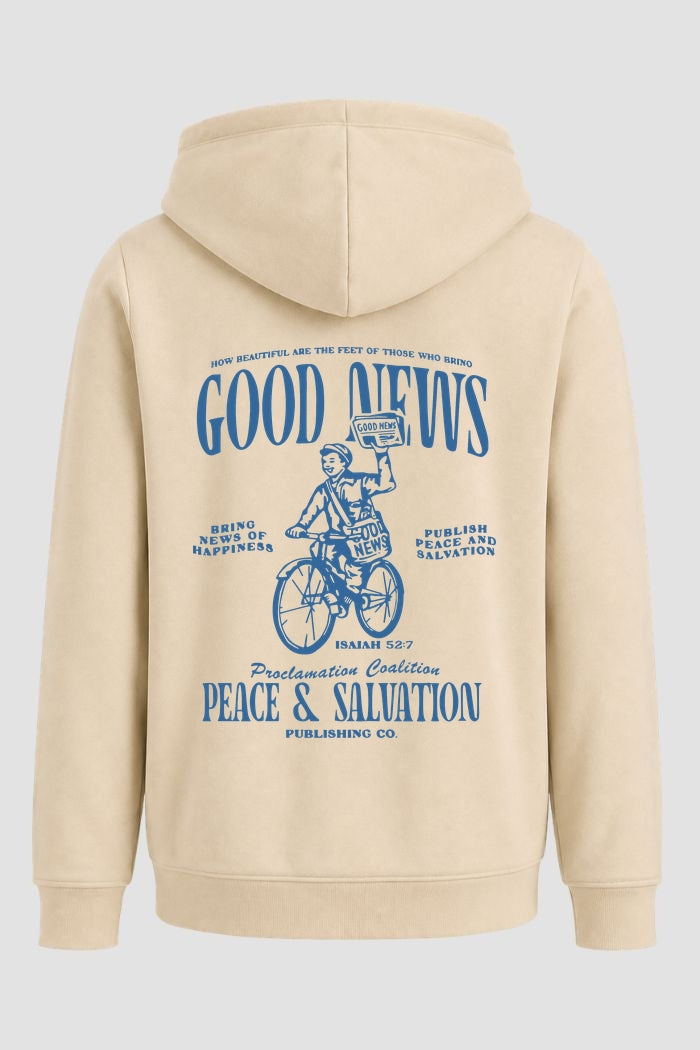 Moletom n. 83 - Good News Peace & Salvation