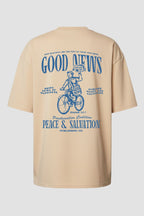 Oversized Suedine n. 83 - Good News Peace & Salvation