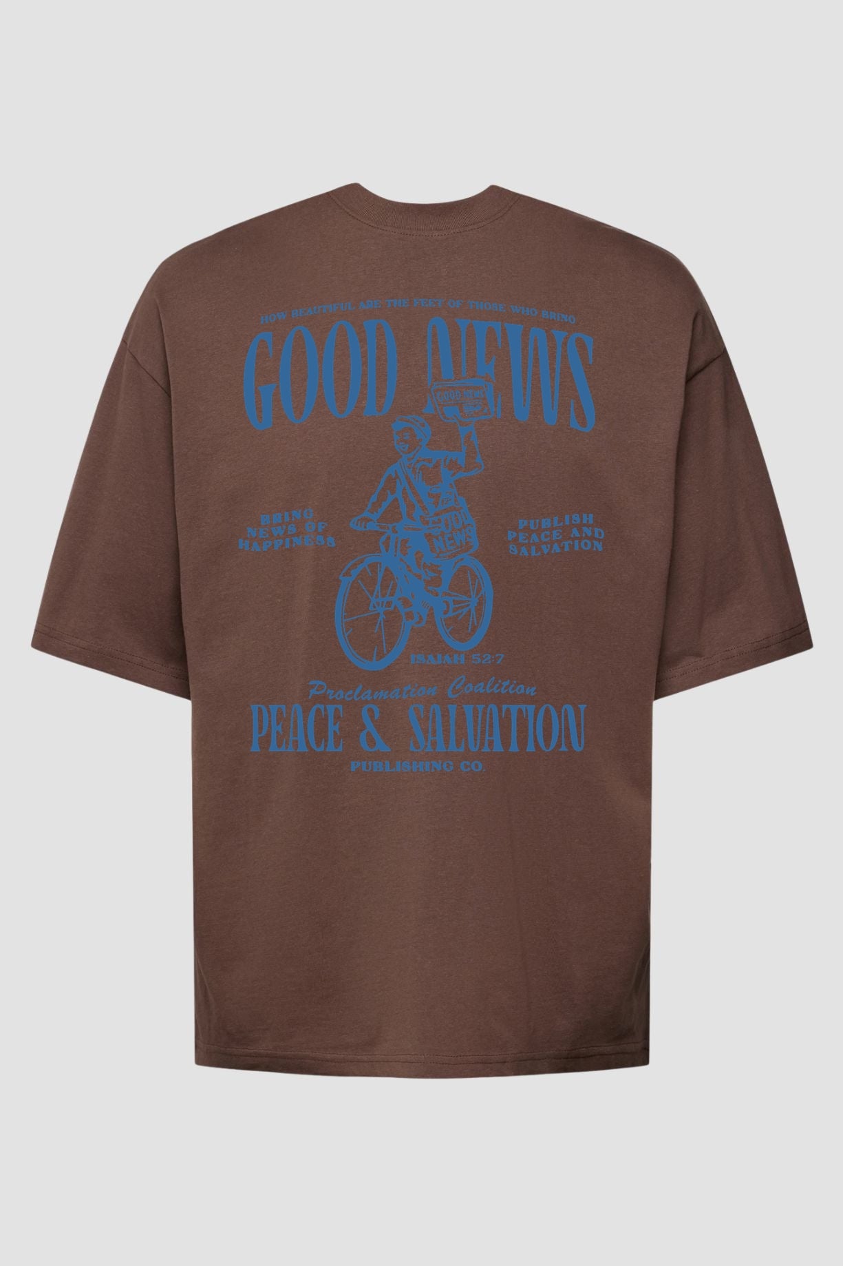Oversized Suedine n. 83 - Good News Peace & Salvation