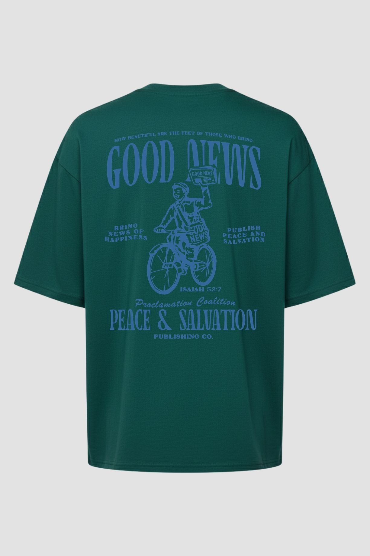 Oversized Suedine n. 83 - Good News Peace & Salvation