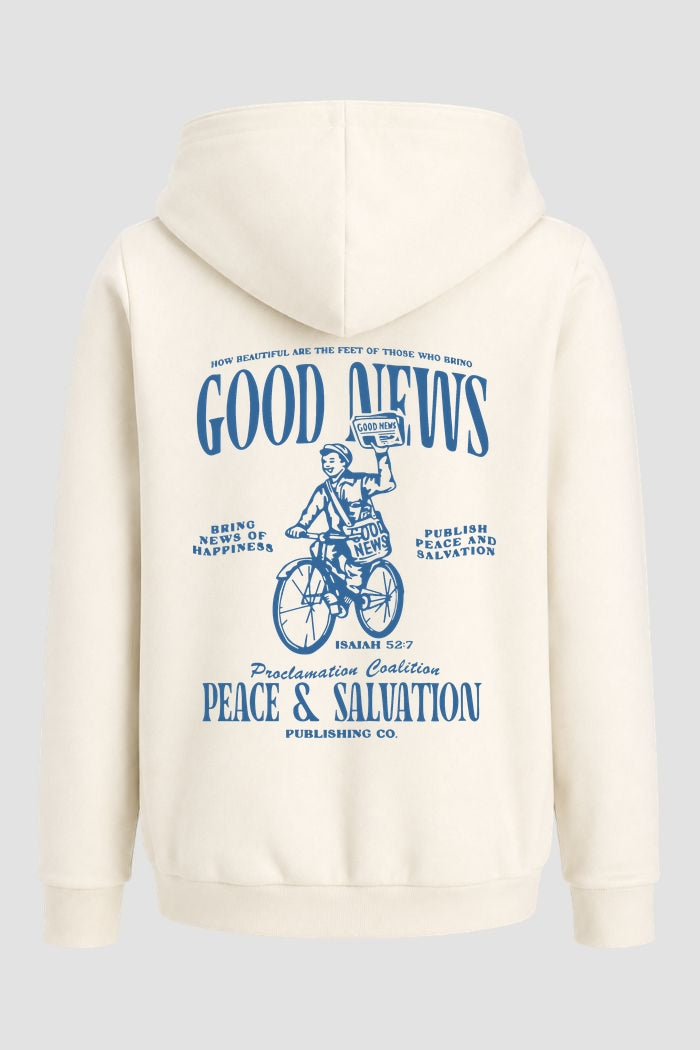 Moletom n. 83 - Good News Peace & Salvation