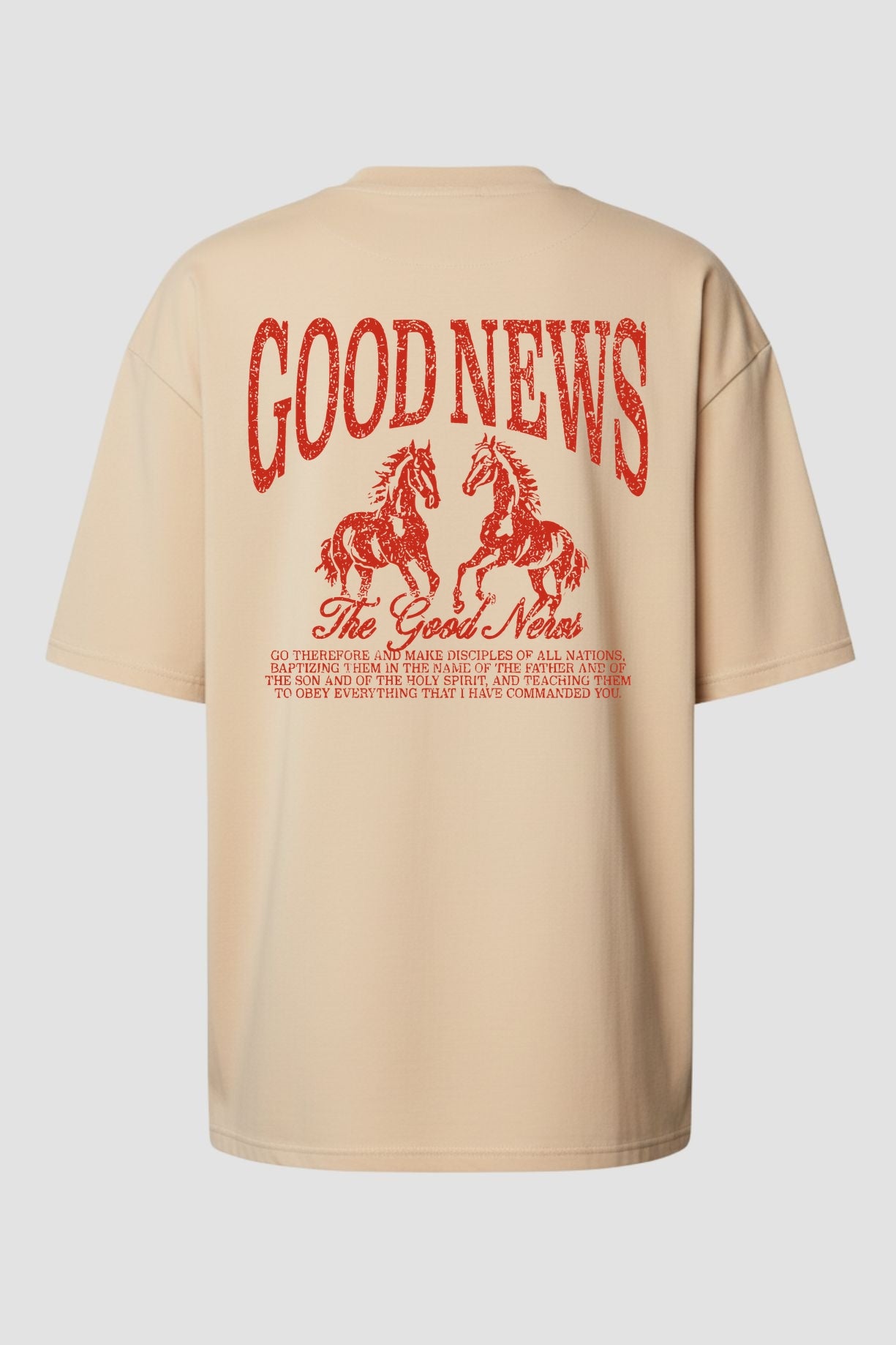 Oversized Suedine n. 84 - Good News Horses