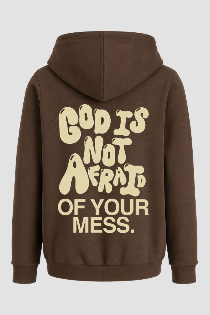 Moletom n. 86 - God Is Not Afraid