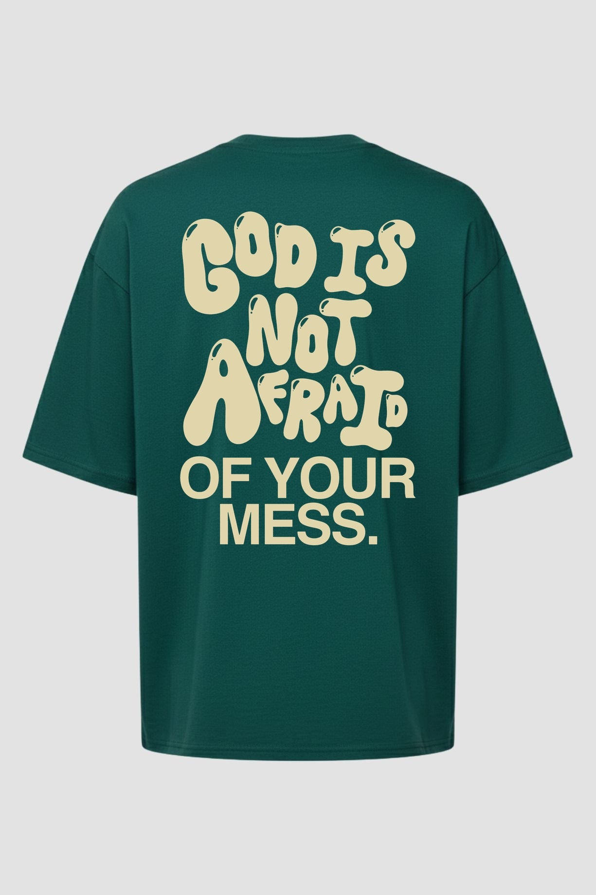 Oversized Suedine n. 86 - God Is Not Afraid