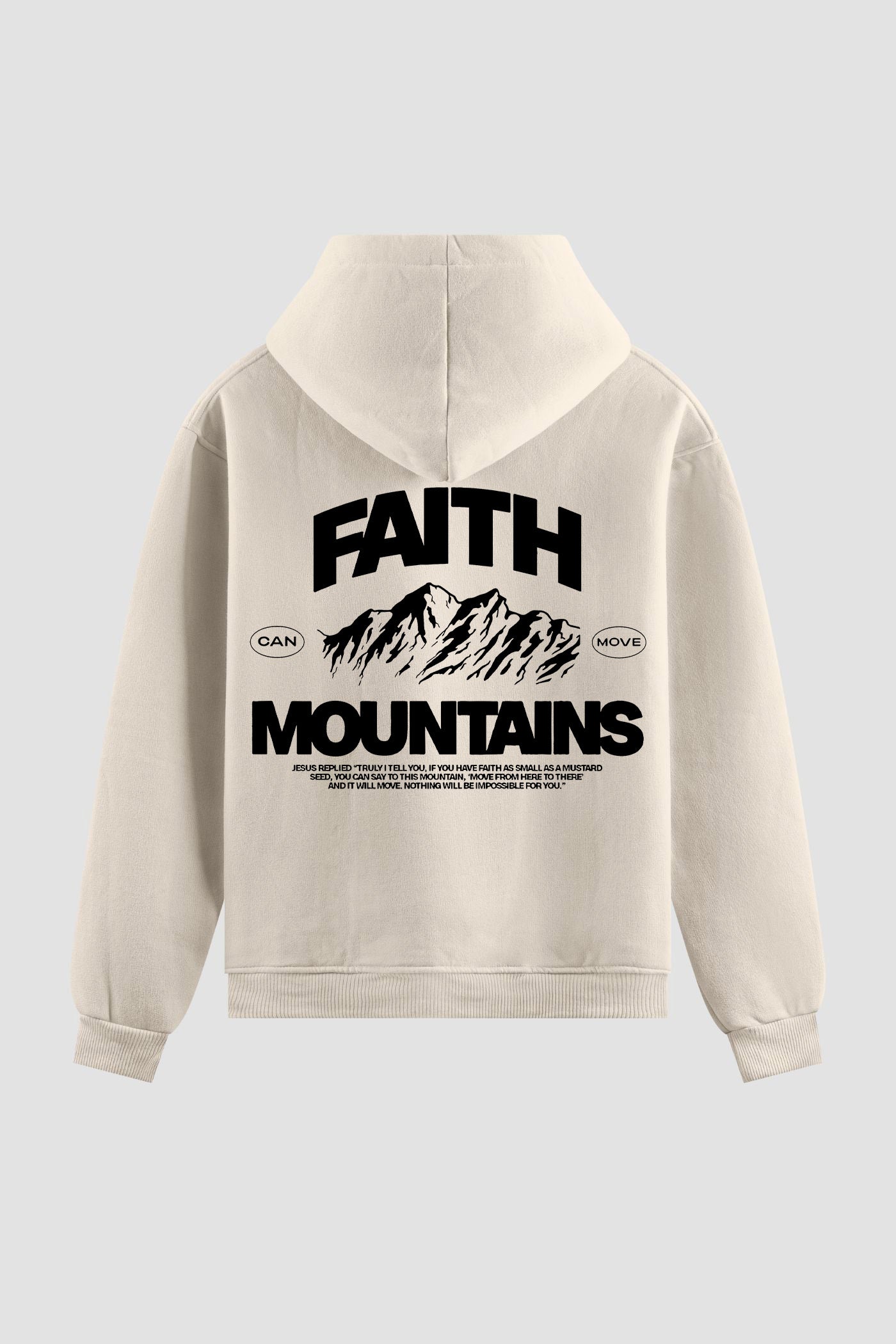 Moletom n. 40 - Faith Can Move