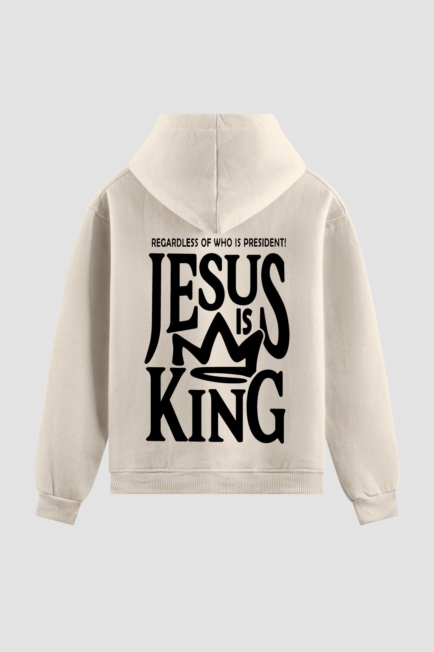 Moletom n. 209 - Jesus Is King Coroa