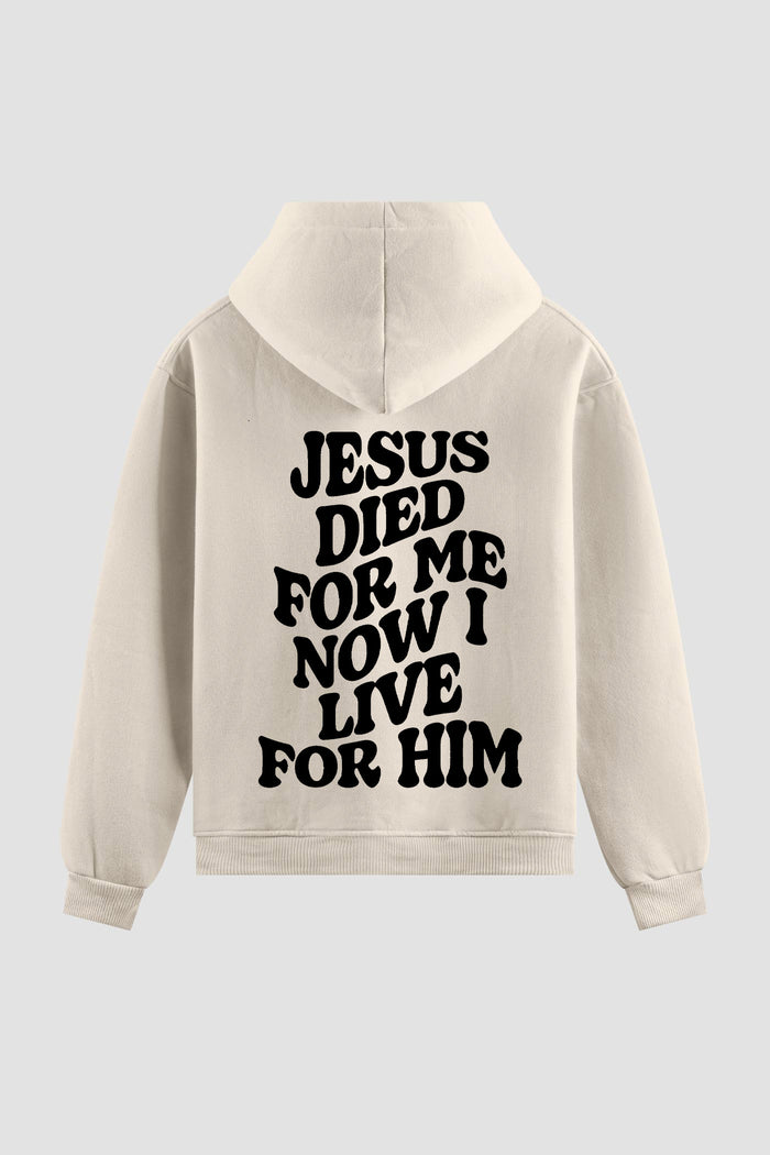 Moletom n. 123 - Jesus Died For Me