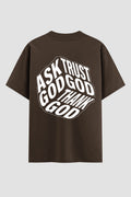 Oversized Suedine n. 15 - Ask God Trust God