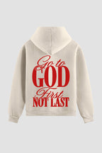 Moletom n. 62 - Go To God First Not Last