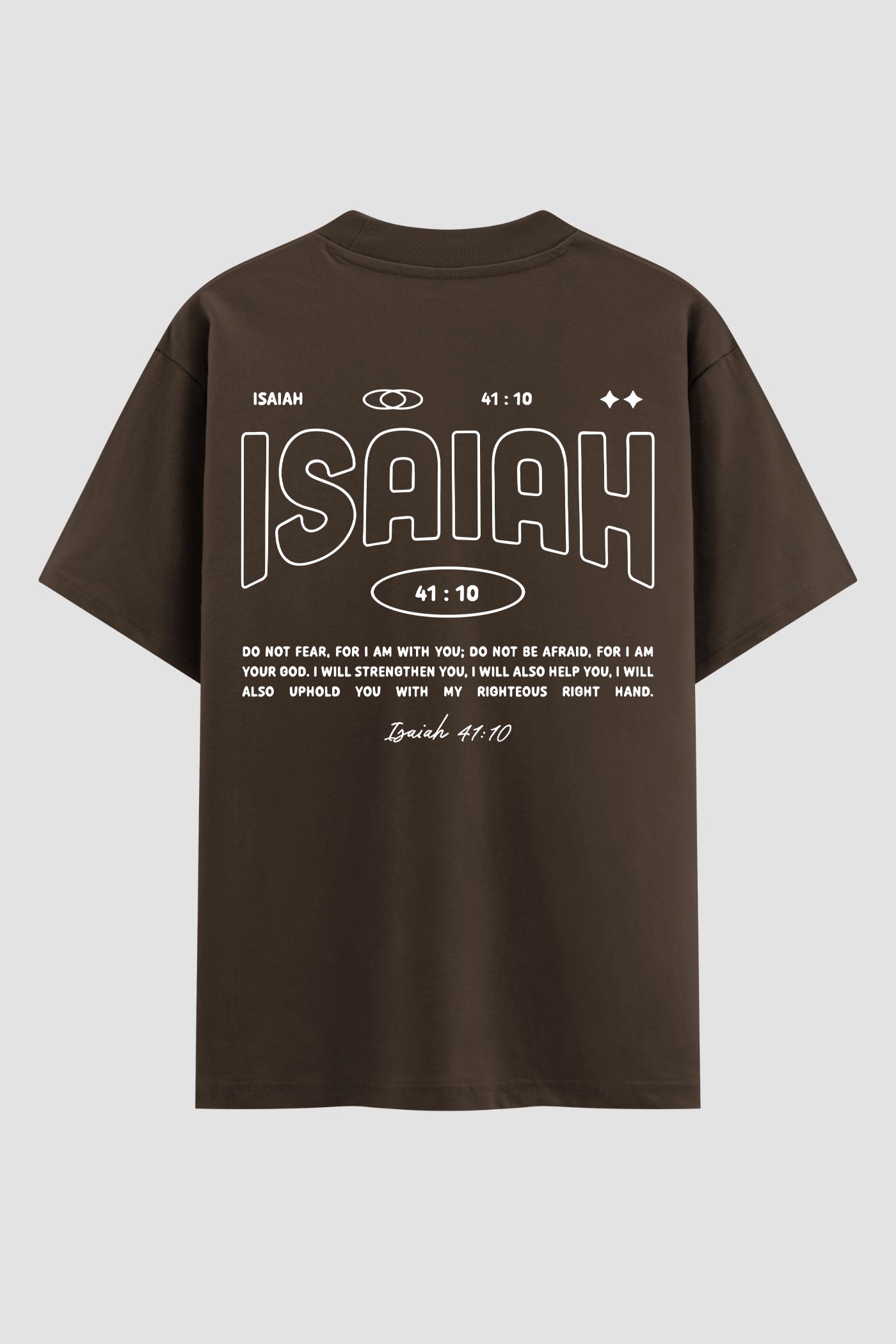 Oversized Suedine n. 117 - Isaiah 41:10