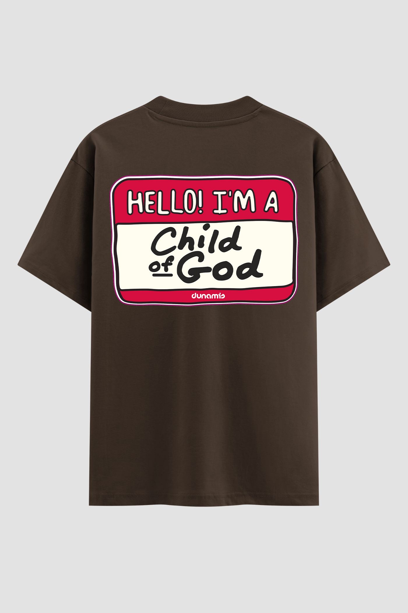 Oversized Suedine n. 102 - Hello I'm Child Of God