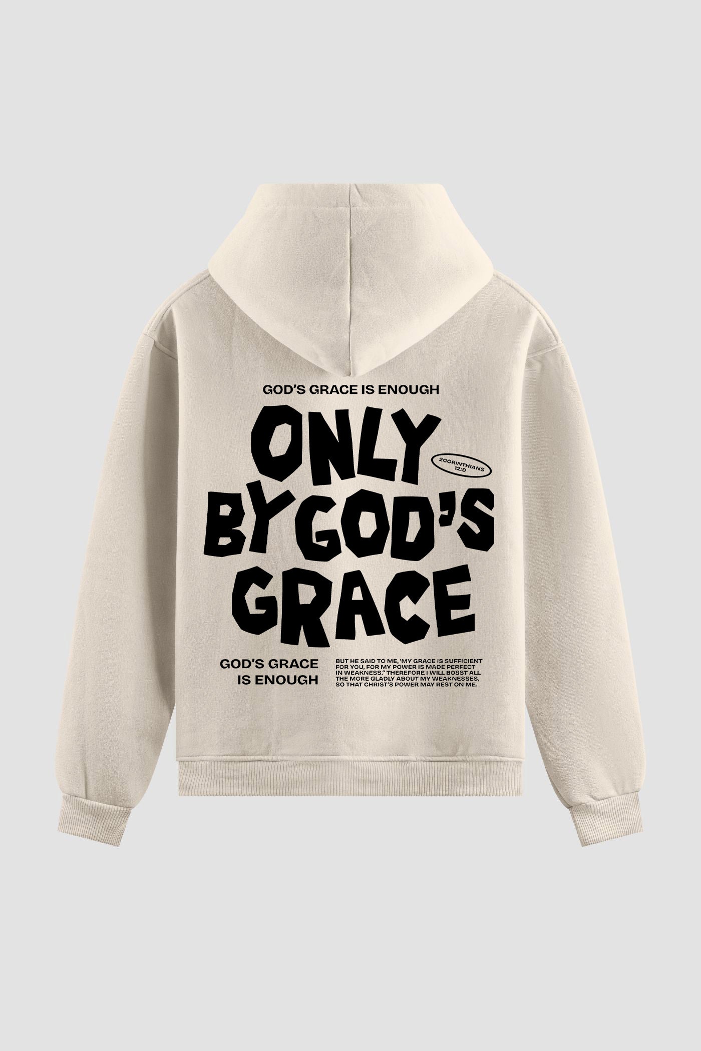 Moletom n. 186 - Only By God´s Grace