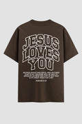 Oversized Suedine n. 139 - Jesus Loves You Singular