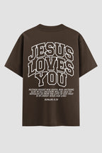 Oversized Suedine n. 139 - Jesus Loves You Singular