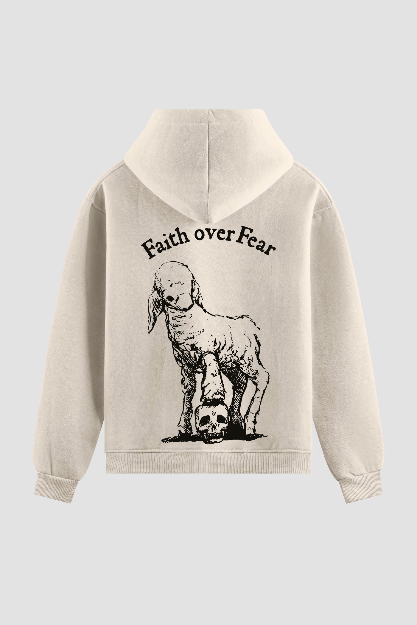 Moletom n. 44 - Faith Over Fear Lamb